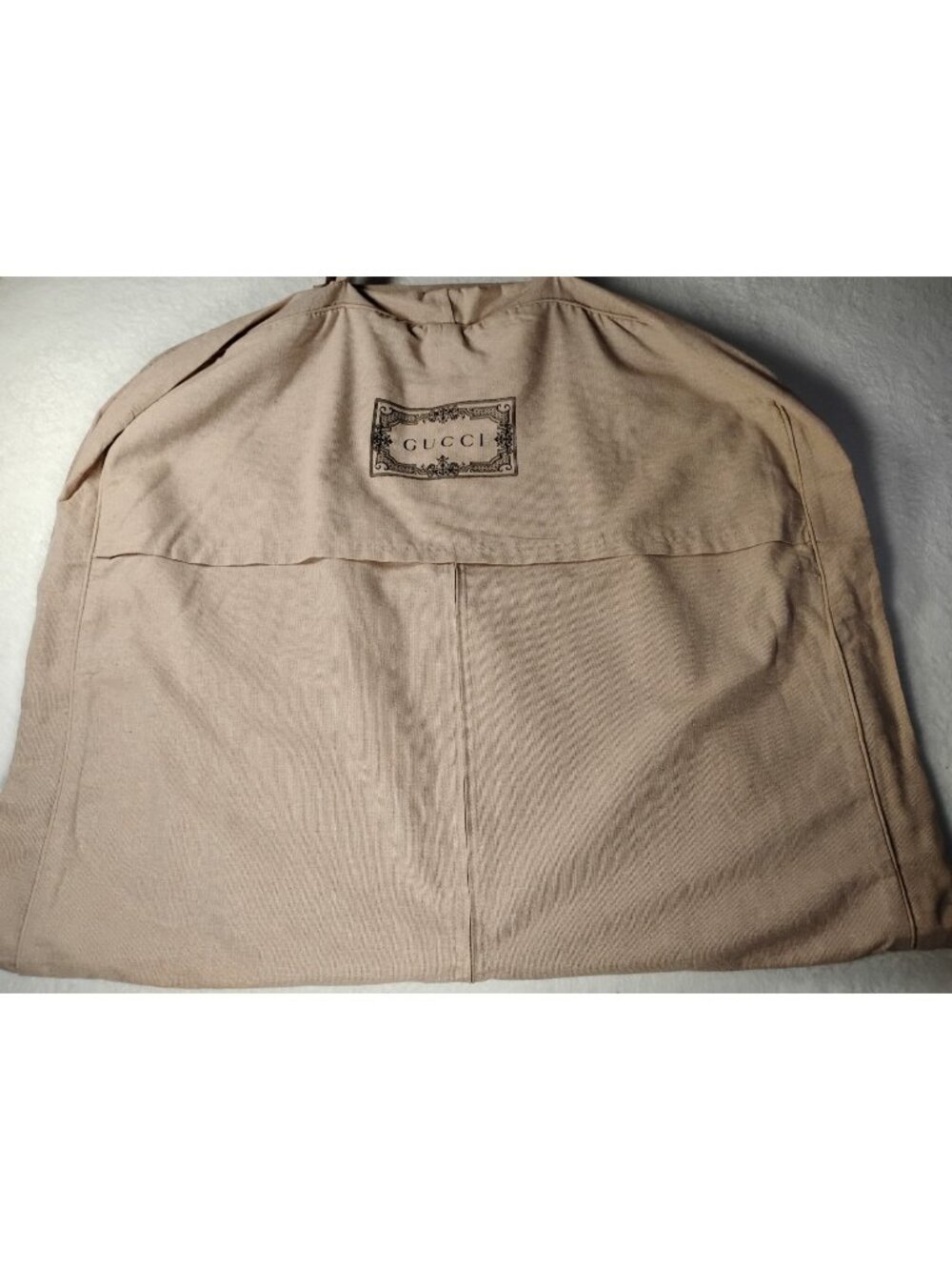 Gucci Travel Bag Garment Carrier Dust Bag Cotton Linen 27"x32" Folded
